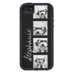 Black and White Instagram Photo Collage Case For iPhone SE/5/5s