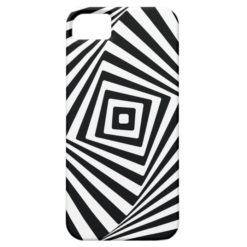 Black and White Optical Illusion iPhone SE/5/5s Case