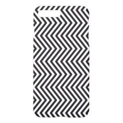 Black and White Zigzag iPhone 7 plus Case