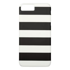 Black and white stripes iPhone 7 plus case