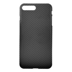 Black para-aramid synthetic Texture iPhone 7 Plus Case