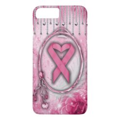Bling breast cancer awareness case