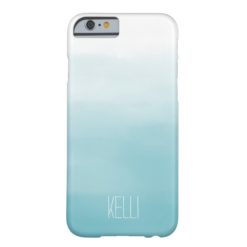 Blue Ombre Barely There iPhone 6 Case