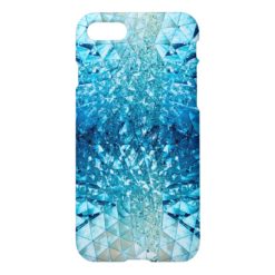 Blue Water Crystals iPhone 7 Case