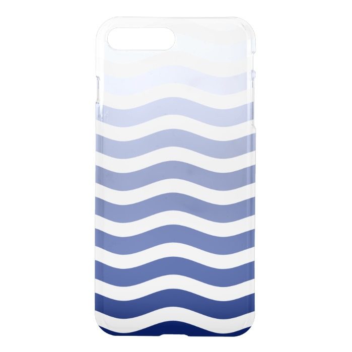 Blue Wave Ombre iPhone 7 Plus Case
