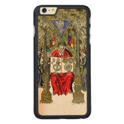 Book of Alchemy and Hermetic Arts Carved Maple iPhone 6 Plus Slim Case
