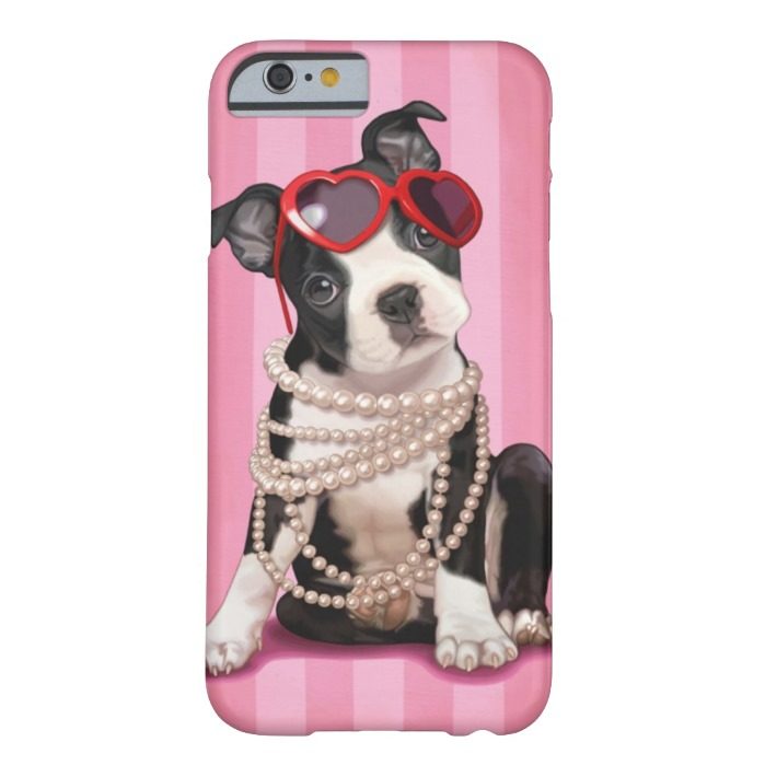 Boston Terrier Barely There iPhone 6 Case
