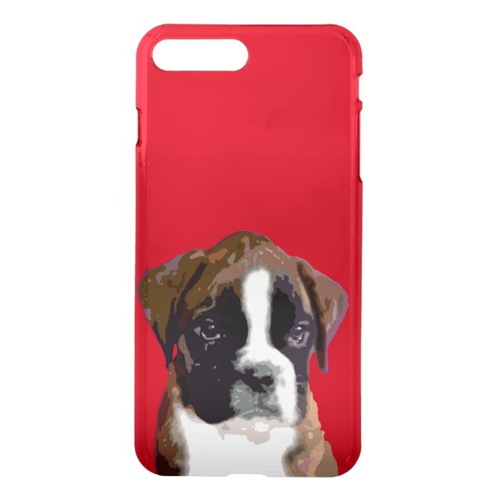 Boxer puppy dog iPhone 7 plus case