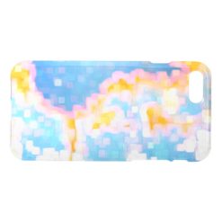 Brightly Colored Blue Purple Yellow Abstract iPhone 7 Case