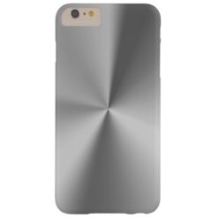 Brushed metal barely there iPhone 6 plus case