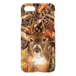 Buck in Camo White Tail Deer iPhone 7 Case