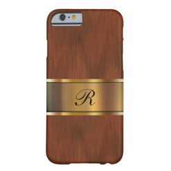 Business Professional Monogram Barely There iPhone 6 Case