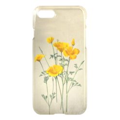 California Poppies iPhone 7 Clear Case