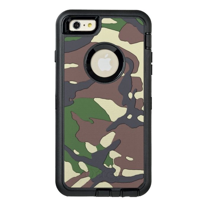 Camouflage OtterBox Defender iPhone Case
