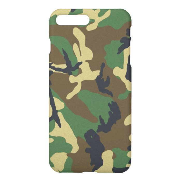 Camouflage Pattern iPhone 7 Plus Case