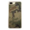 Camouflage Vintage Style Pattern Carved iPhone 7 Plus Case