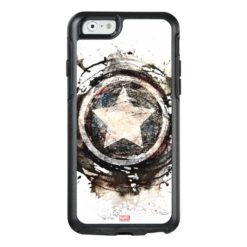 Captain America Grunge Shield OtterBox iPhone 6/6s Case