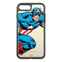 Captain America Retro OtterBox Symmetry iPhone 7 Plus Case