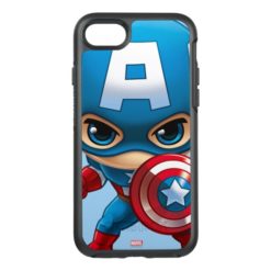 Captain America Stylized Art OtterBox Symmetry iPhone 7 Case