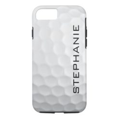 Change The Name - Golf Ball iPhone Case