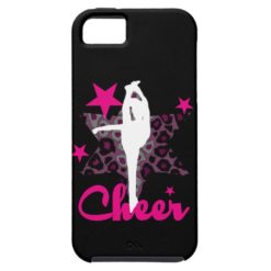 Cheerleader in pink iPhone SE/5/5s case