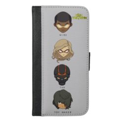 Chibi Heroes iPhone 6S Wallet Case