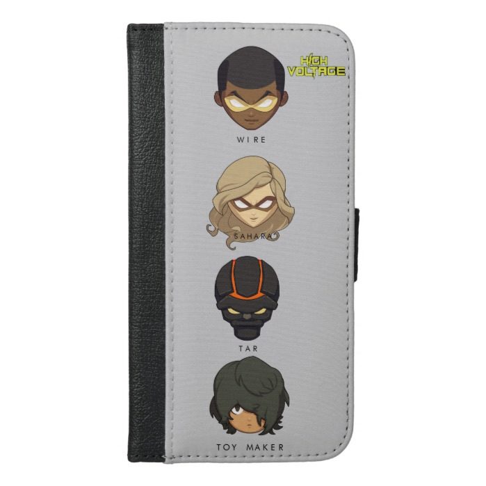 Chibi Heroes iPhone 6S Wallet Case