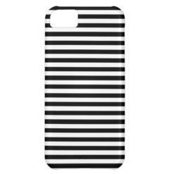 Chic Black White. Elegant Striped iPhone5/5C/5S iPhone 5C Cover