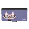 Chic Cat Personalized iPhone 5/5s Wallet Case
