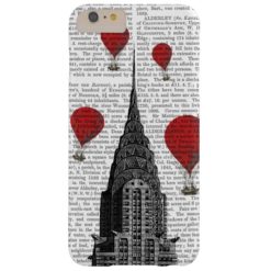 Chrysler Building and Red Hot Air Balloons Barely There iPhone 6 Plus Case