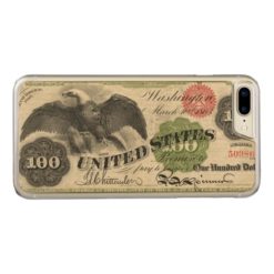 Civil War $100 Bill - Carved iPhone 7 Plus Case