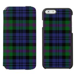 Clan Baird Tartan iPhone 6/6s Wallet Case