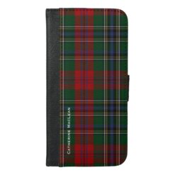Clan MacLean Plaid iPhone 6 Plus Wallet