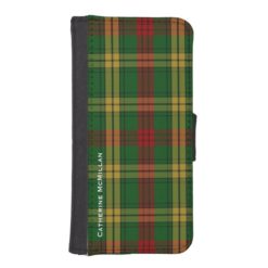 Clan MacMillan Plaid Samsung iPhone 5S Wallet
