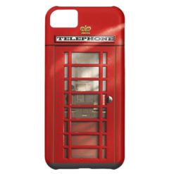 Classic British Red Telephone Box iPhone 5C Case
