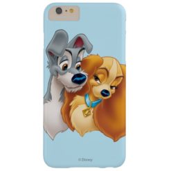 Classic Lady and the Tramp Snuggling Barely There iPhone 6 Plus Case