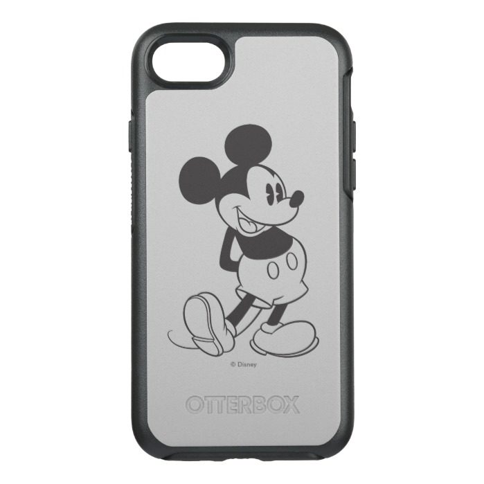 Classic Mickey | Black and White OtterBox Symmetry iPhone 7 Case