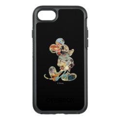 Classic Mickey | Comic Silhouette OtterBox Symmetry iPhone 7 Case