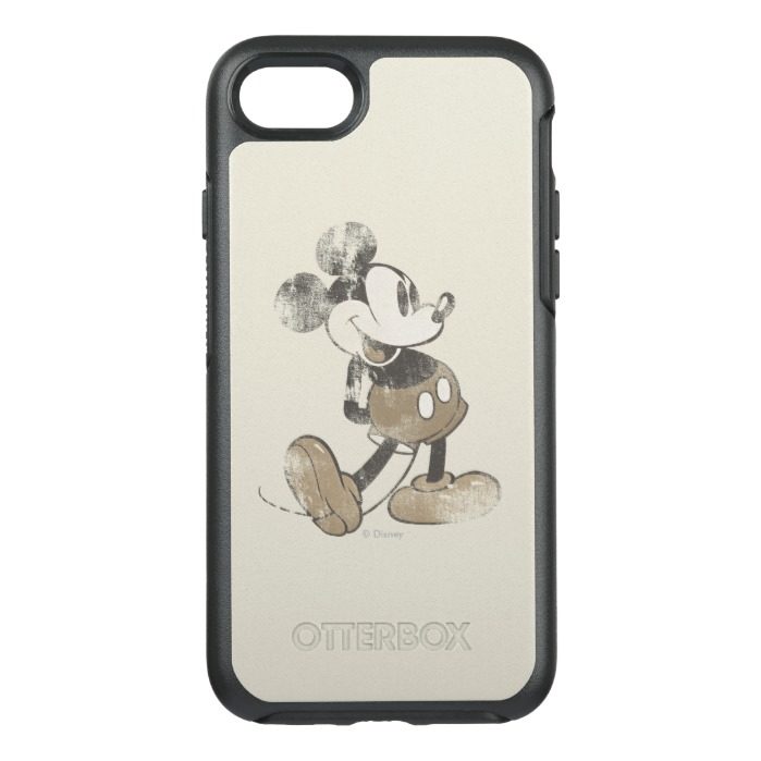Classic Mickey | Distressed OtterBox Symmetry iPhone 7 Case