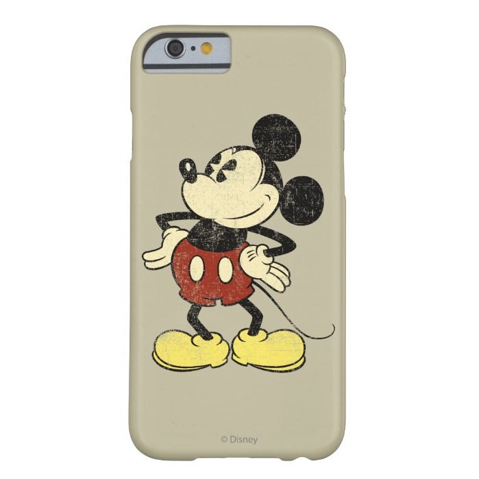 Classic Mickey | Vintage Hands on Hips Barely There iPhone 6 Case