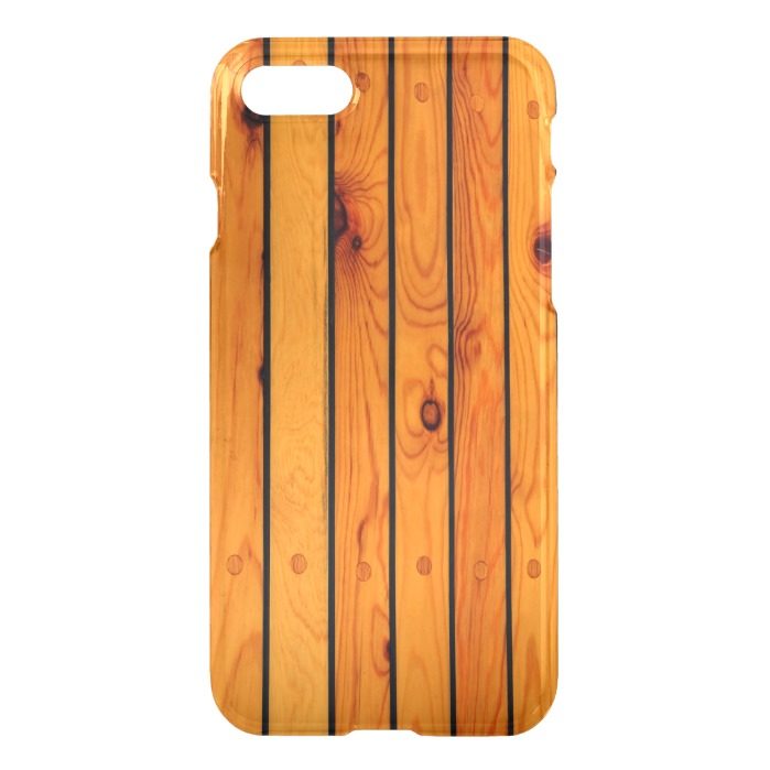 Classic wooden shipdeck iPhone 7 case