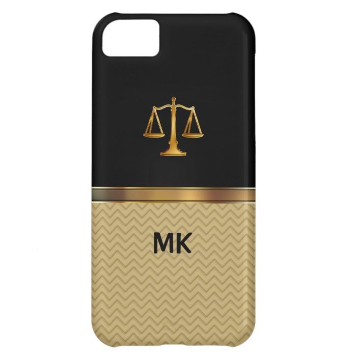 Classy Attorney Theme iPhone 5C Cover
