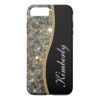 Classy Bling Monogram Style iPhone 7 Plus Case