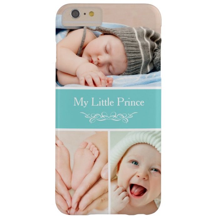 Classy Chic Baby Kids Photo Collage Barely There iPhone 6 Plus Case