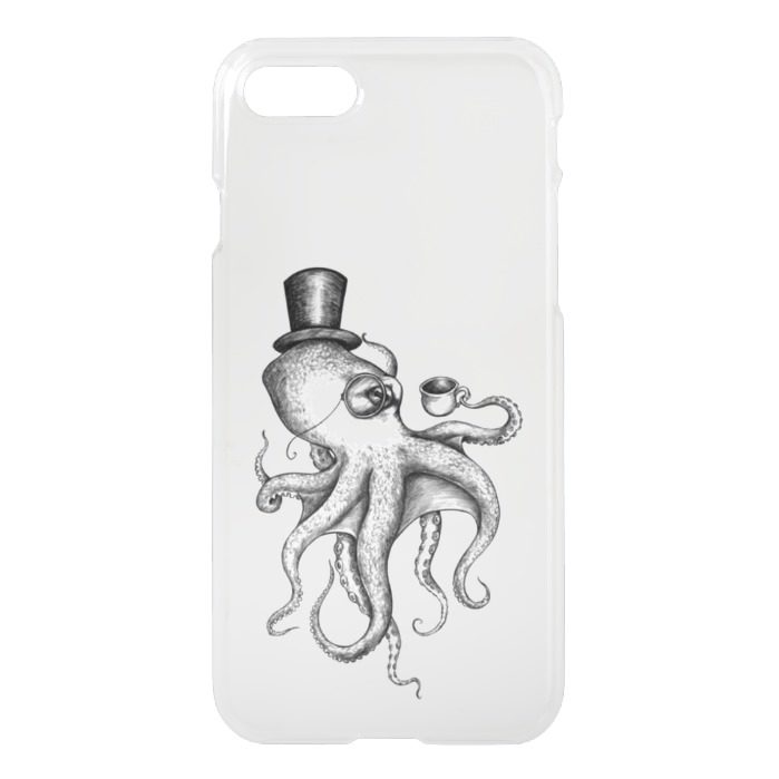 Classy Octopus iPhone 7 Case