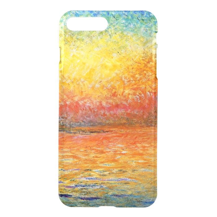 Claude Monet Sunset In Venice Impressionist Art iPhone 7 Plus Case
