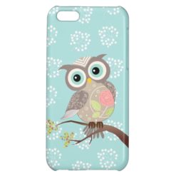 Cocking Head New Fancy Owl Savvy iPhone 5C Case