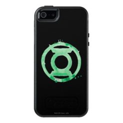 Coffee Lantern Symbol - Green OtterBox iPhone 5/5s/SE Case
