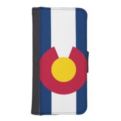 Colorado State Flag iPhone SE/5/5s Wallet