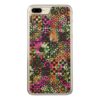 Colorful Abstract Flower Pattern Carved iPhone 7 Plus Case